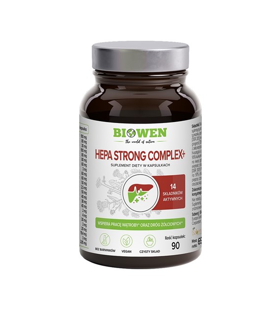 Hepa Strong Complex+ - 90 kaps