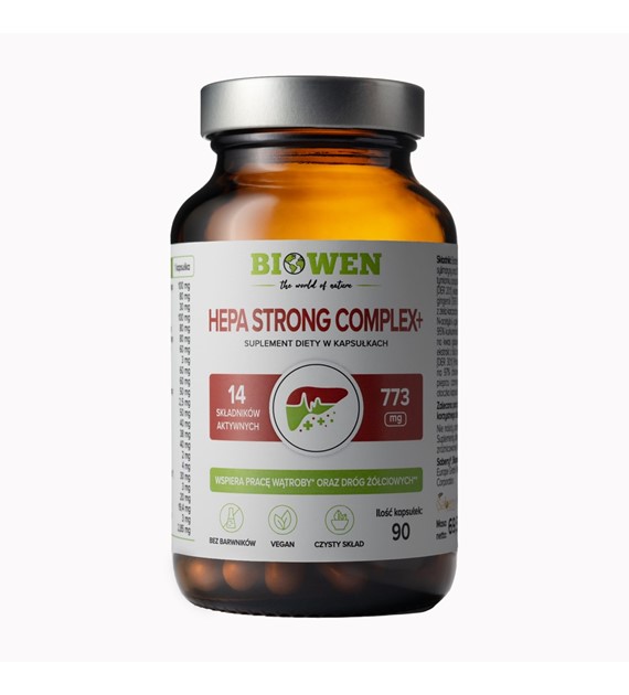 Hepa Strong Complex+ - 90 kaps