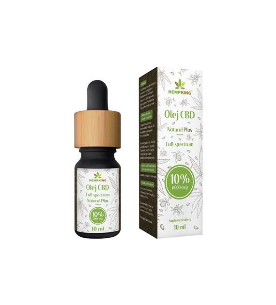 Olej Natural Plus 10%  CBD 10ml - 1000mg